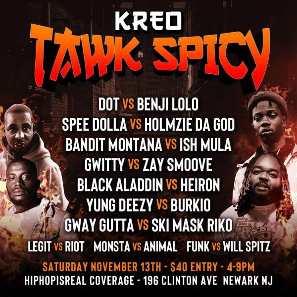 Kreo Battle League - Tawk Spicy