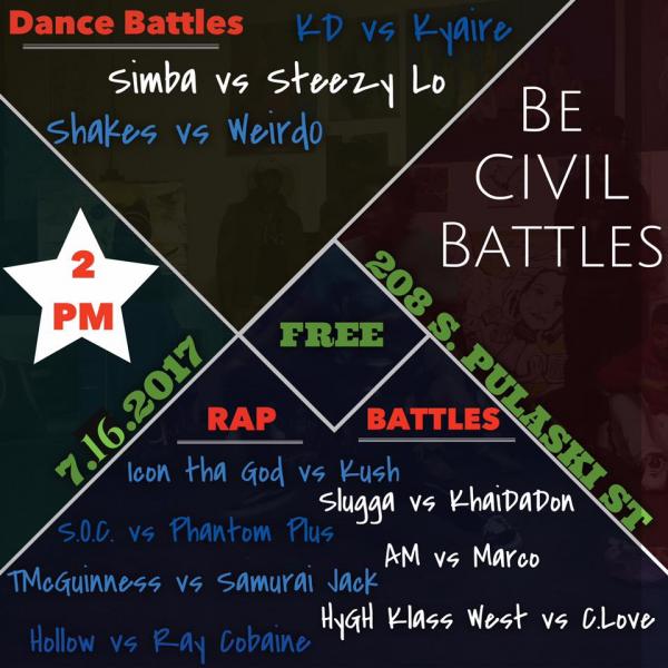 Be Civil Battles - Be Civil Battles (July 16 2017)