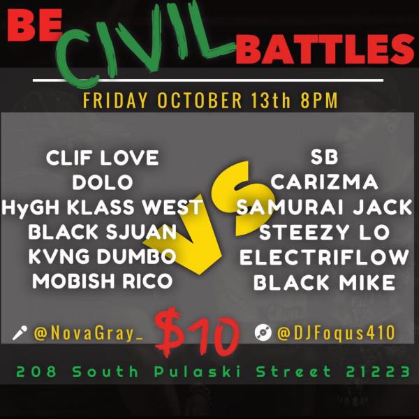 Be Civil Battles - Be Civil Battles (October 13 2017)