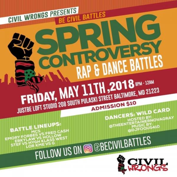 Be Civil Battles - Spring Controvercy