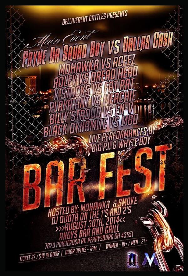 Belligerent Battles - Bar Fest