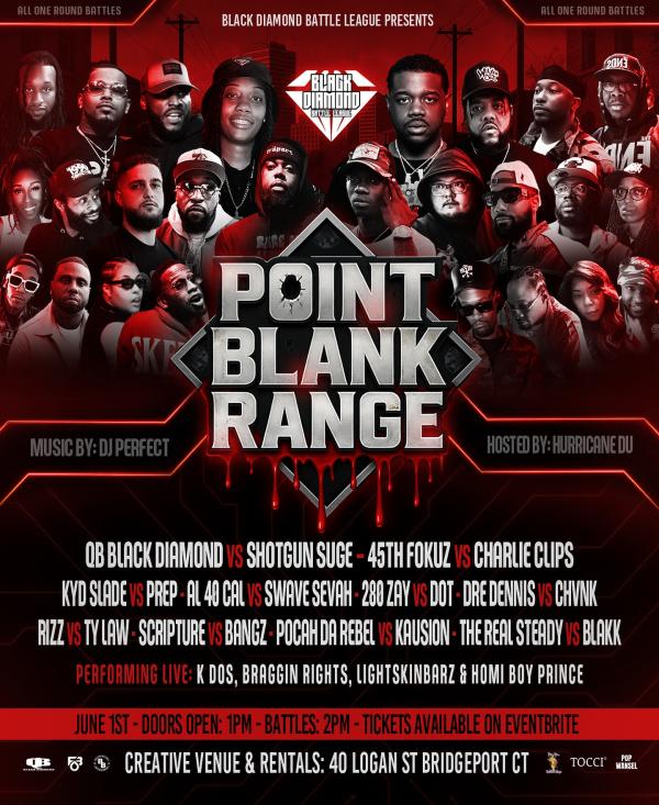 Black Diamond Battle League - Point Blank Range