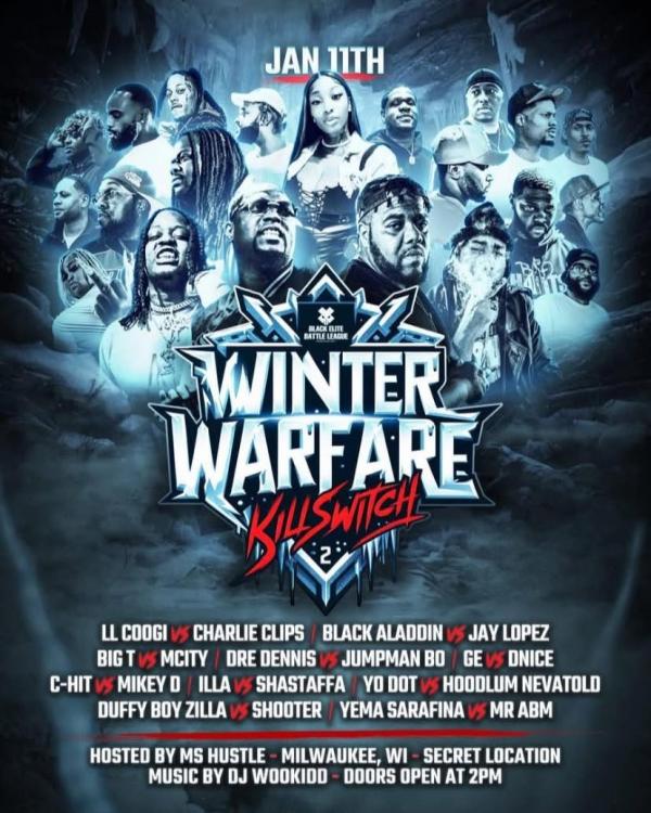 Black Elite Battle League - Winter Warfare 2: Kill Switch