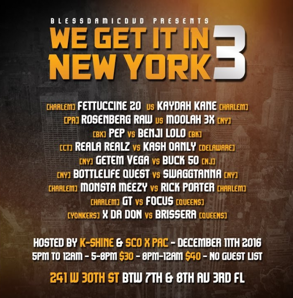 Bless Da Mic - We Get it in New York 3