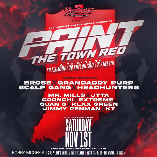 Bloodsport Battle Arena - Paint the Town Red