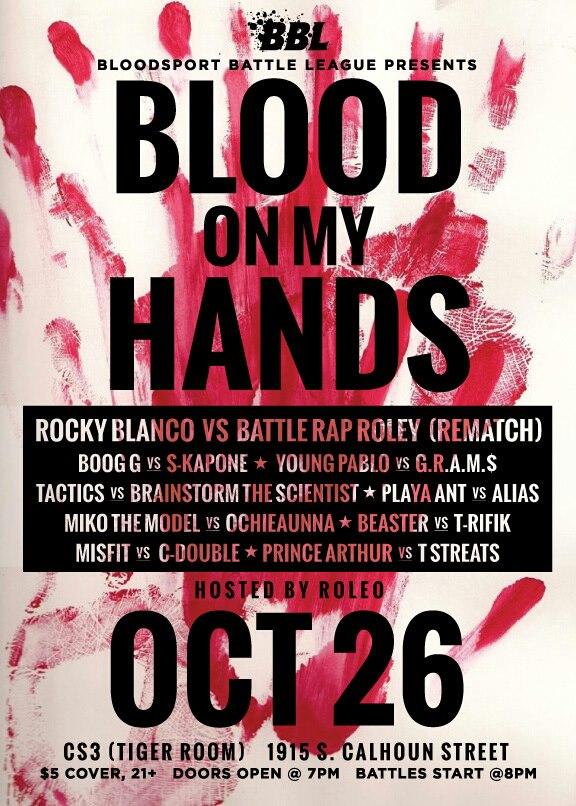 Bloodsport Battle League - Blood On My Hands