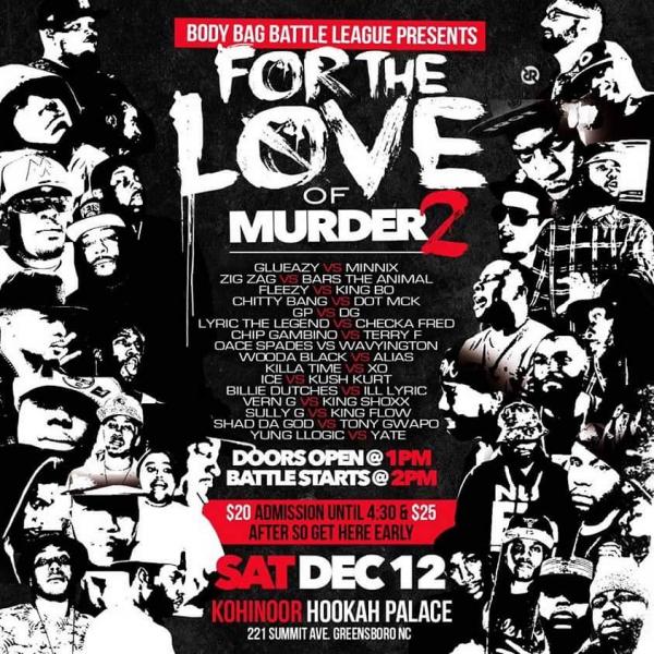 Body Bag Battle League - For the Love of Murder 2