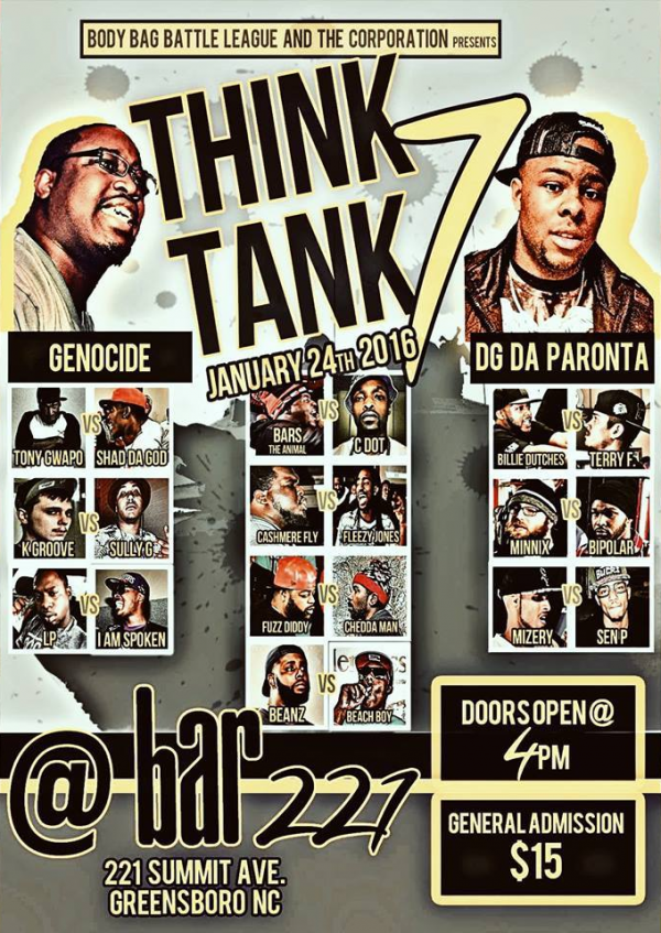 Body Bag Battle League - Think Tank 7