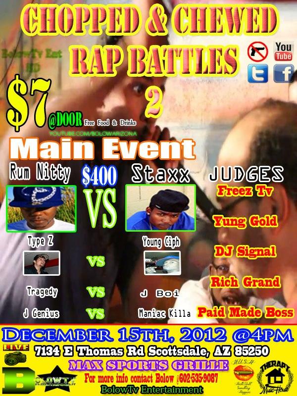 BolowTv Entertainment - Chopped and Chewed Rap Battles 2