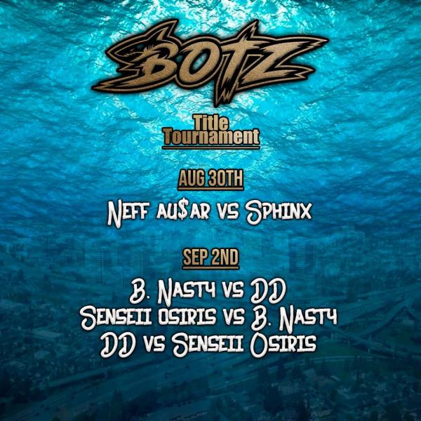 BOTZ Battles - BOTZ Title Tournament - Finals