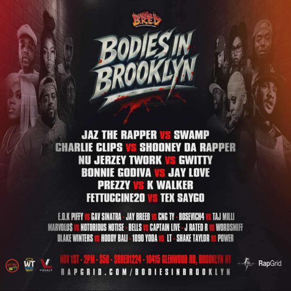 BRED: Battle Raps Entertainment Division - Bodies in Brooklyn
