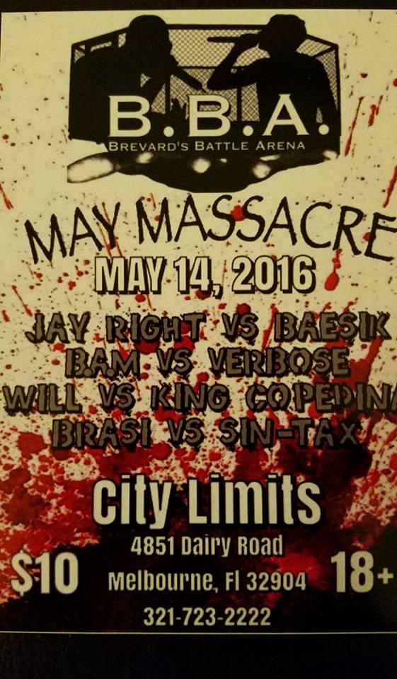 Brevard's Battle Arena - May Massacre