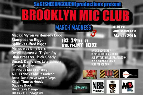 Brooklyn Mic Club - March Madness 3 (Brooklyn Mic Club)