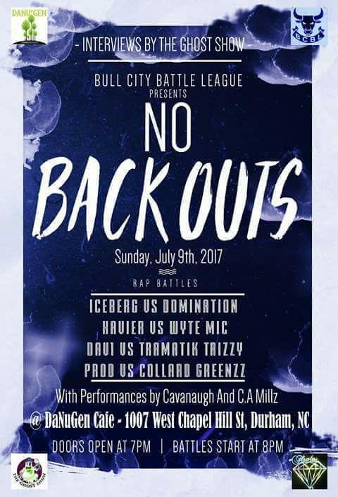 Bull City Battle League - No Backouts