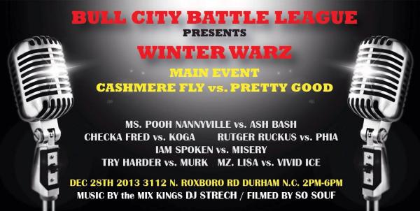 Bull City Battle League - Winter Warz