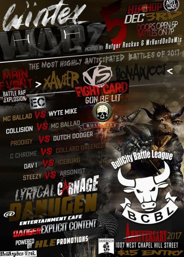 Bull City Battle League - Winter Warz 5