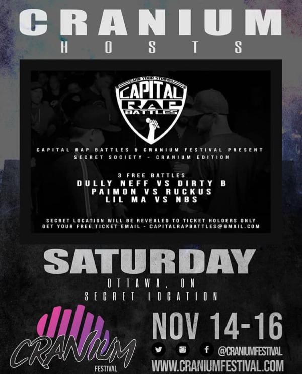 Capital Rap Battles - 2019 Cranium Music Festival