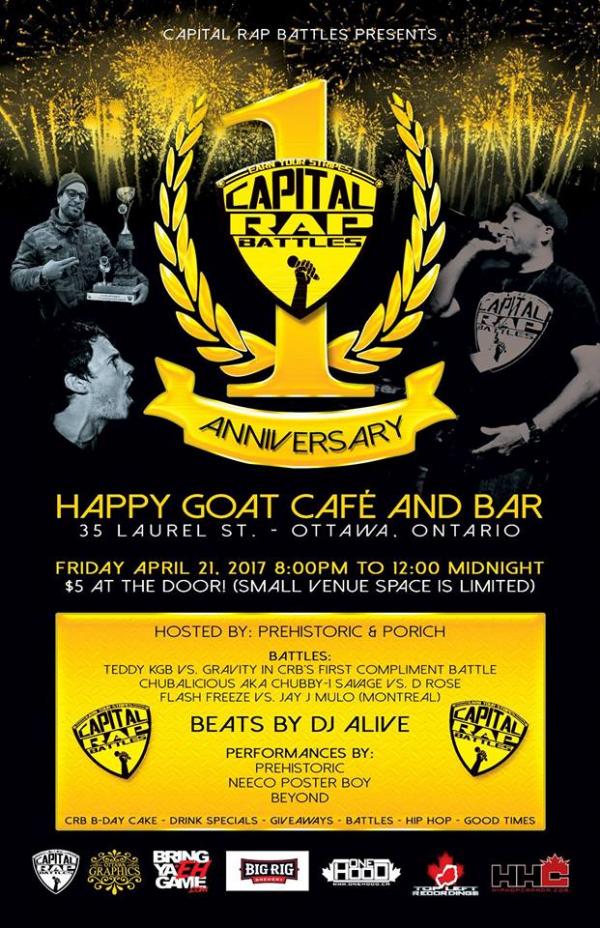 Capital Rap Battles - Capital Rap Battles 1 Year Anniversary Party