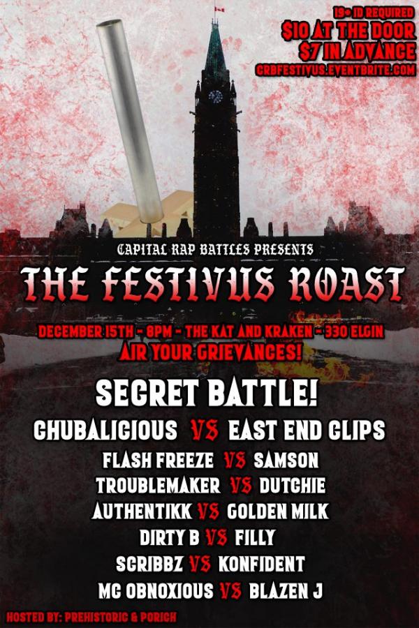 Capital Rap Battles - Festivus Roast