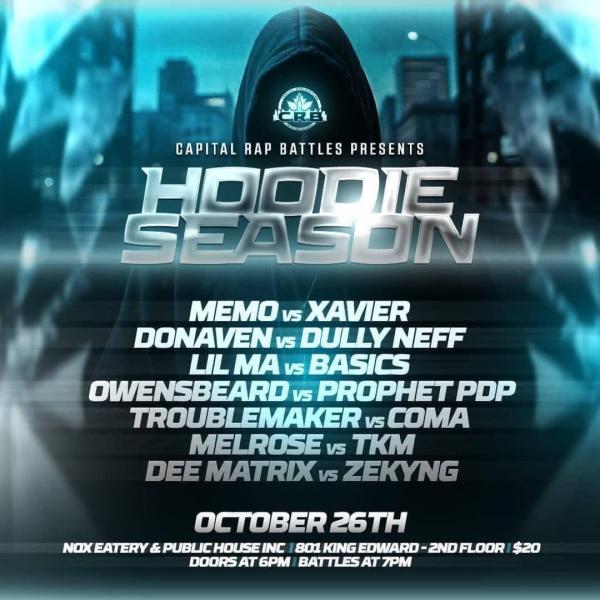 Capital Rap Battles - Hoodie Season