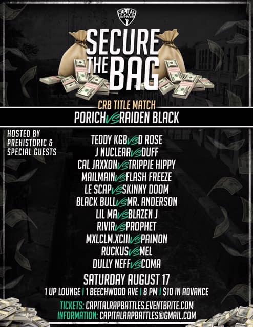 Capital Rap Battles - Secure the Bag (Capital Rap Battles)