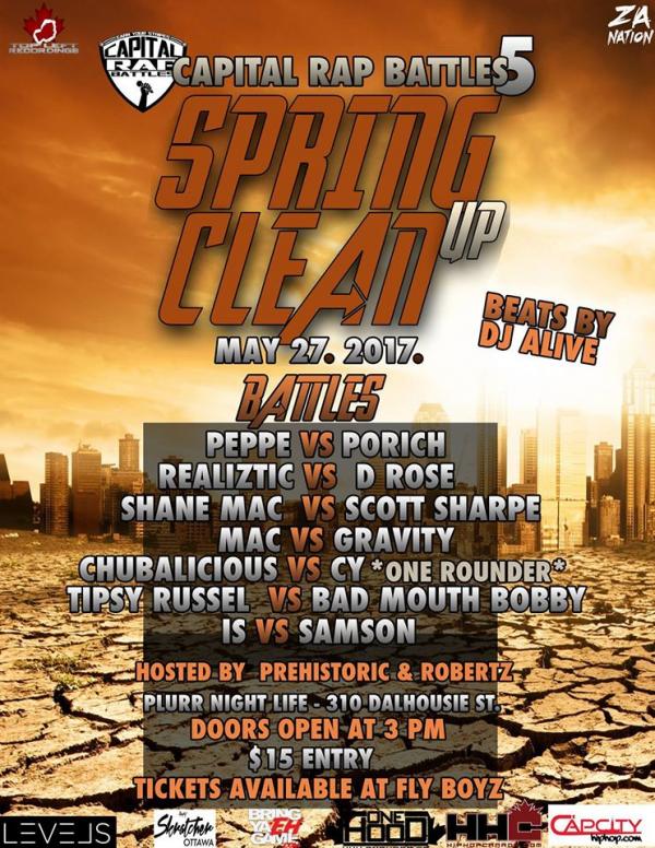 Capital Rap Battles - Spring Clean Up