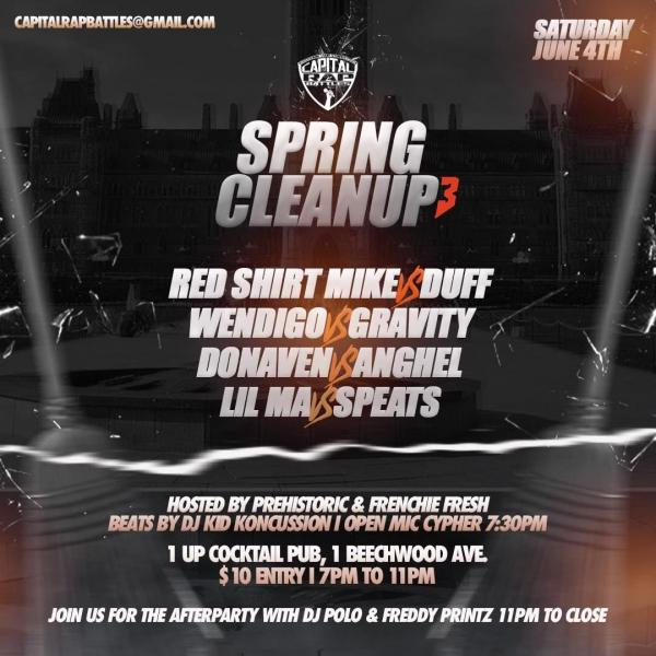 Capital Rap Battles - Spring Cleanup 3