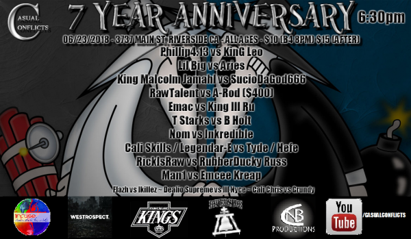 Casual Conflicts - Casual Conflicts 7 Year Anniversary