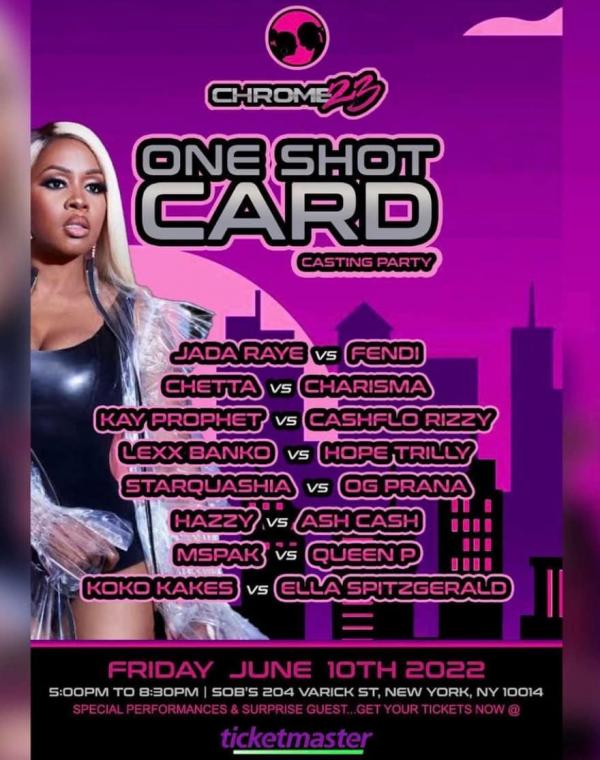 Chrome23 - One Shot Card: Casting Party
