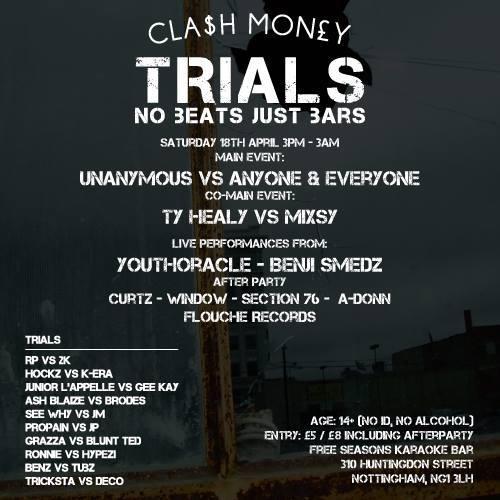 Clash Money Battles - Trials - No Beats Just Bars