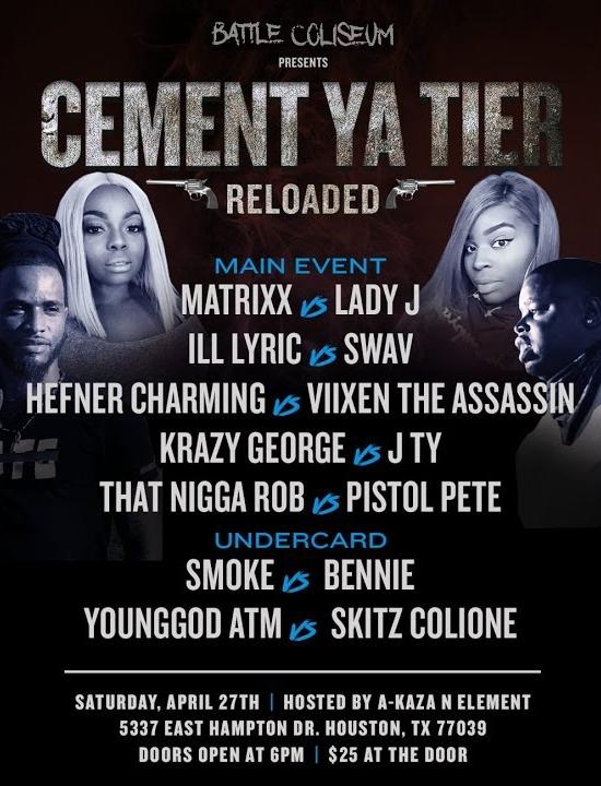 Battle Coliseum - Cement Ya Tier: Reloaded