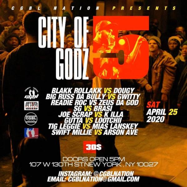 County Ground Battle League - City of Godz 5