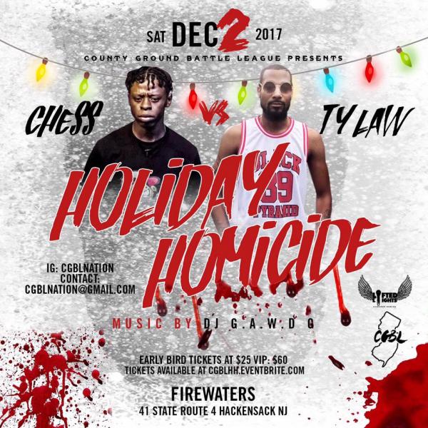 County Ground Battle League - Holiday Homicide