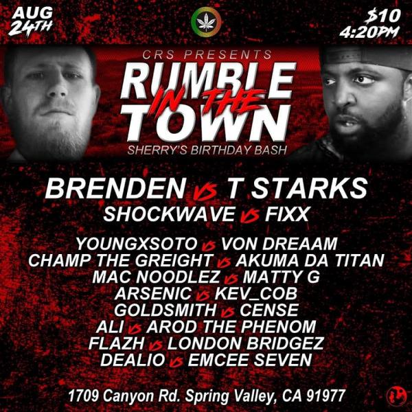 CRS Battle League - Rumble in the Town