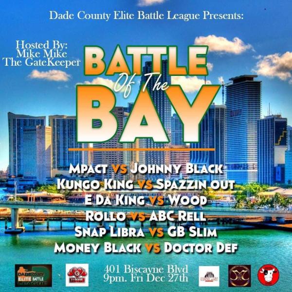 Dade County Elite Battle League - Battle of the Bay (Dade County Elite Battle League)