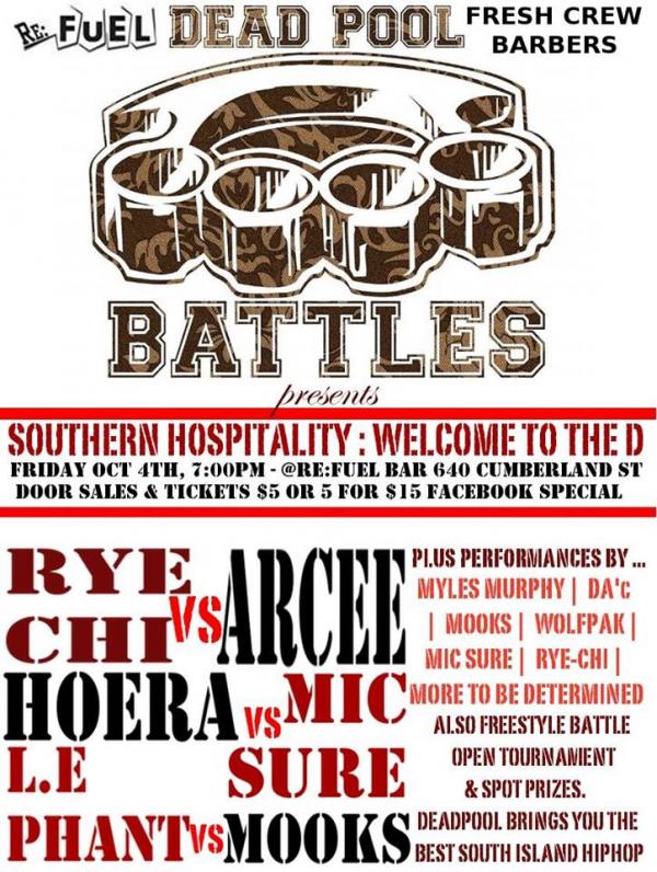 Dead Pool Battles - Southern Hospitality: Welcome to the D