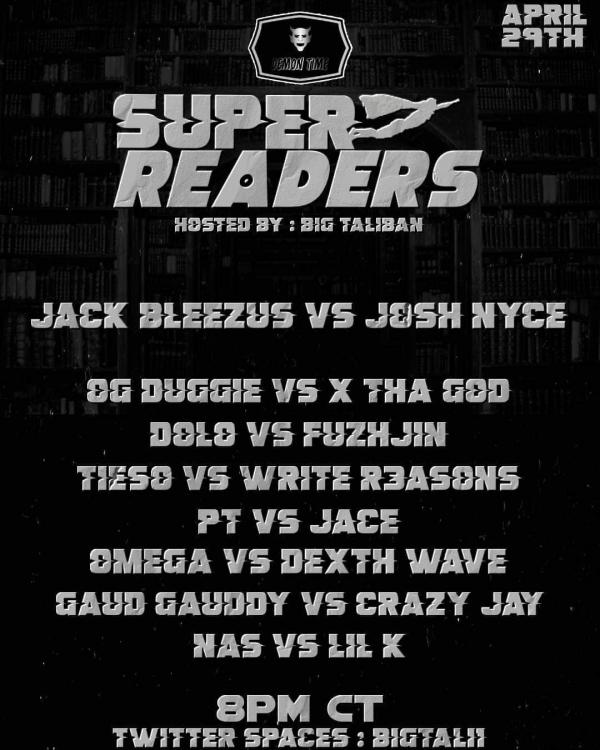 Demon Time Battle League - Super Readers