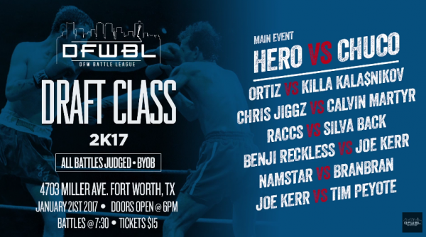 DFW Battle League - Draft Class 2017