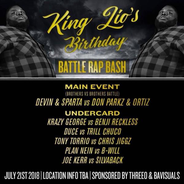 DFW Battle League - King Lio's Birthday