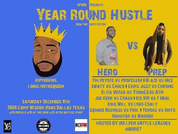 DFW Battle League - Year Round Hustle 2019: View The Body Edition