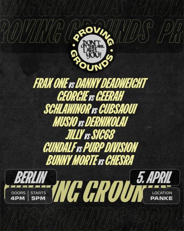 DLTLLY: Don't Let The Label Label You - DLTLLY Proving Grounds: Berlin 2025