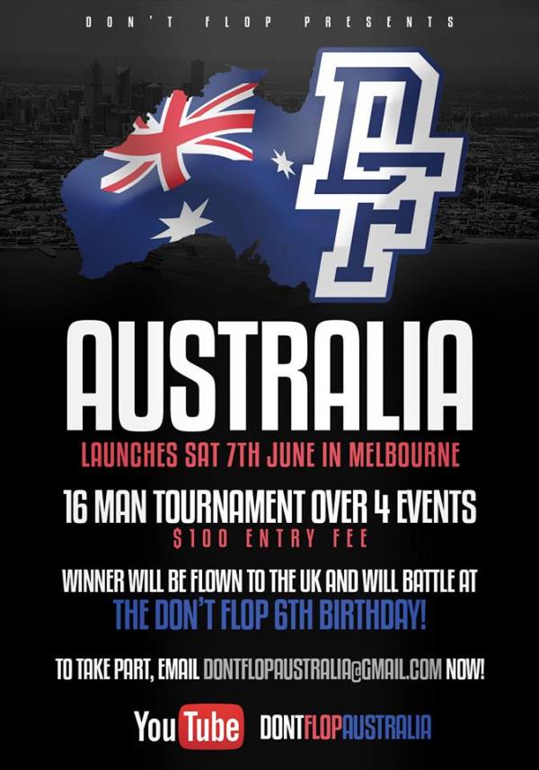 Don't Flop Australia - Dont Flop Australia - 16 Man Tournament