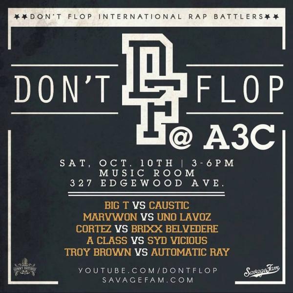 Don't Flop Entertainment - 2015 A3C Festival
