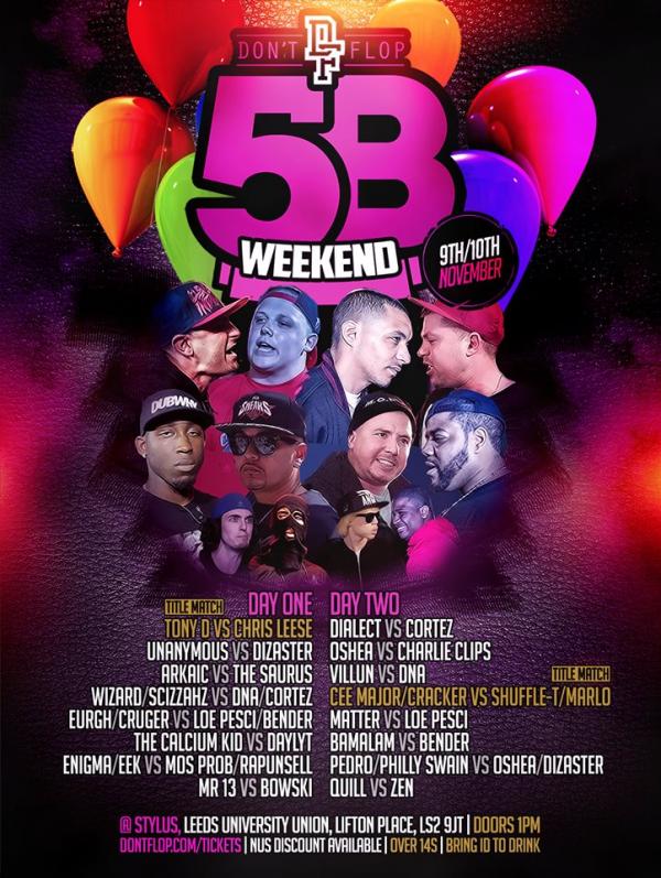 Don't Flop Entertainment - Dont Flop 5th Birthday Weekend