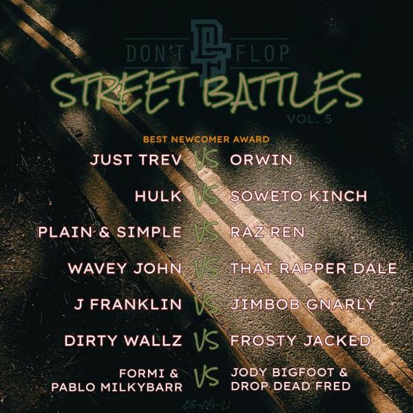 Don't Flop Entertainment - Don't Flop Street Battles: Vol. 5