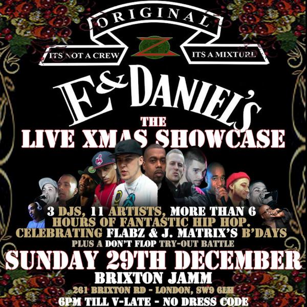 Don't Flop Entertainment - E and Daniels - The Live Xmas Showcase