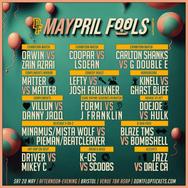 Don't Flop Entertainment - Maypril Fools 2023