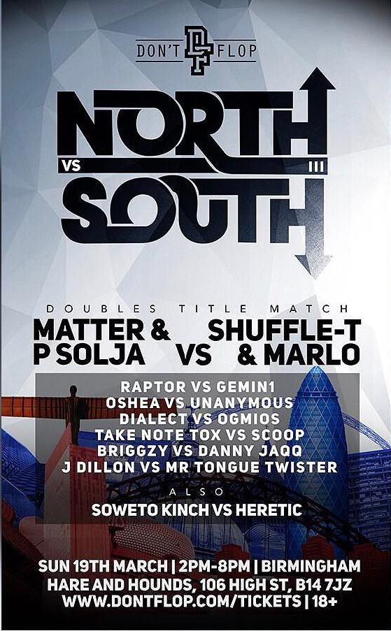 Don't Flop Entertainment - North vs. South III