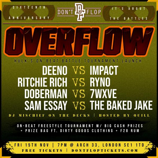 Don't Flop Entertainment - Overflow 2024