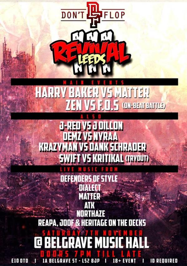 Don't Flop Entertainment - Revival III - Leeds